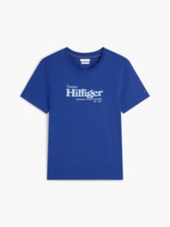 Nautical Hilfiger Logo T-Shirt — Pigment Blue 5