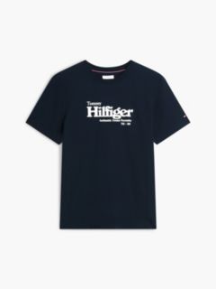 Nautical Hilfiger Logo T-Shirt — Navy 5
