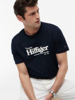 Nautical Hilfiger Logo T-Shirt — Navy 3