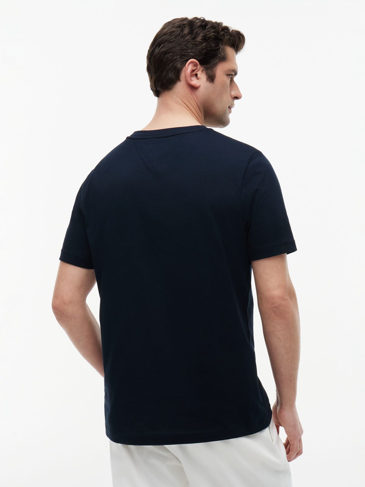 Nautical Hilfiger Logo T-Shirt — Navy