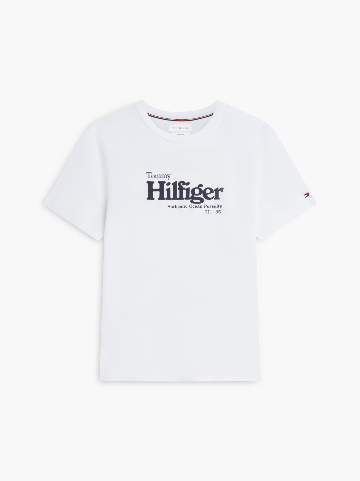 Nautical Hilfiger Logo T-Shirt — White