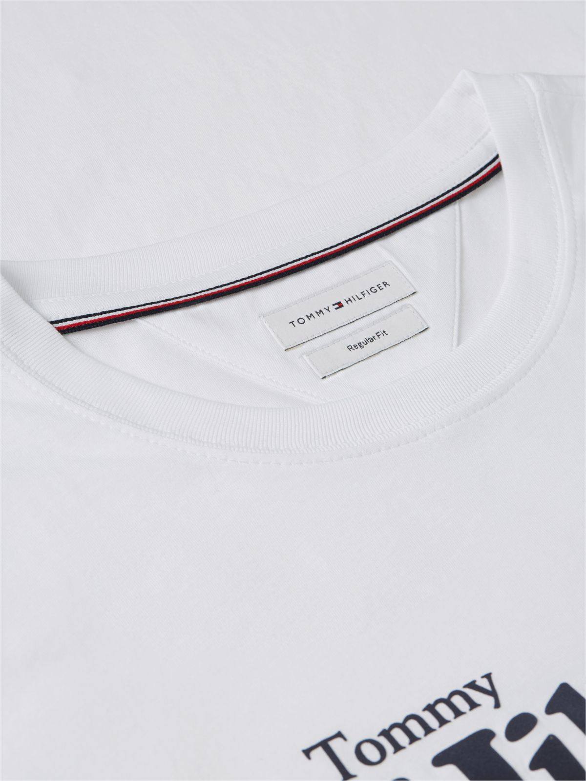 Nautical Hilfiger Logo T-Shirt — White