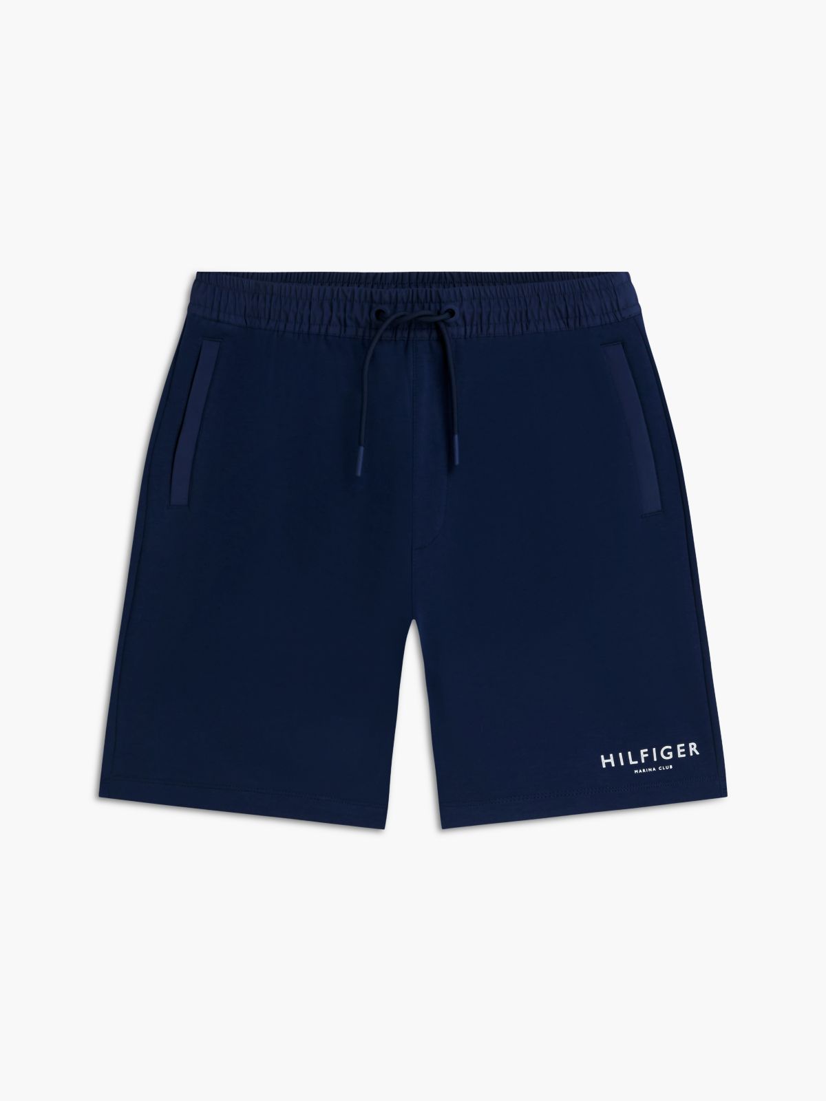 Marina Club Logo Intechno Knit Sweatshort — Light Navy