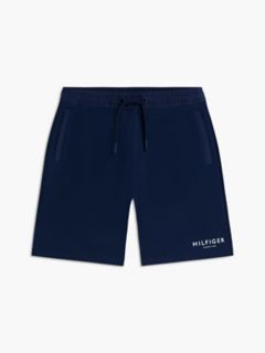 Marina Club Logo Intechno Knit Sweatshort — Light Navy 5