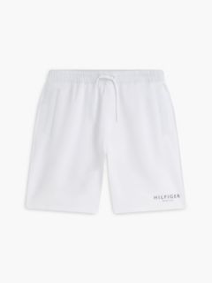 Marina Club Logo Intechno Knit Sweatshort — White 5