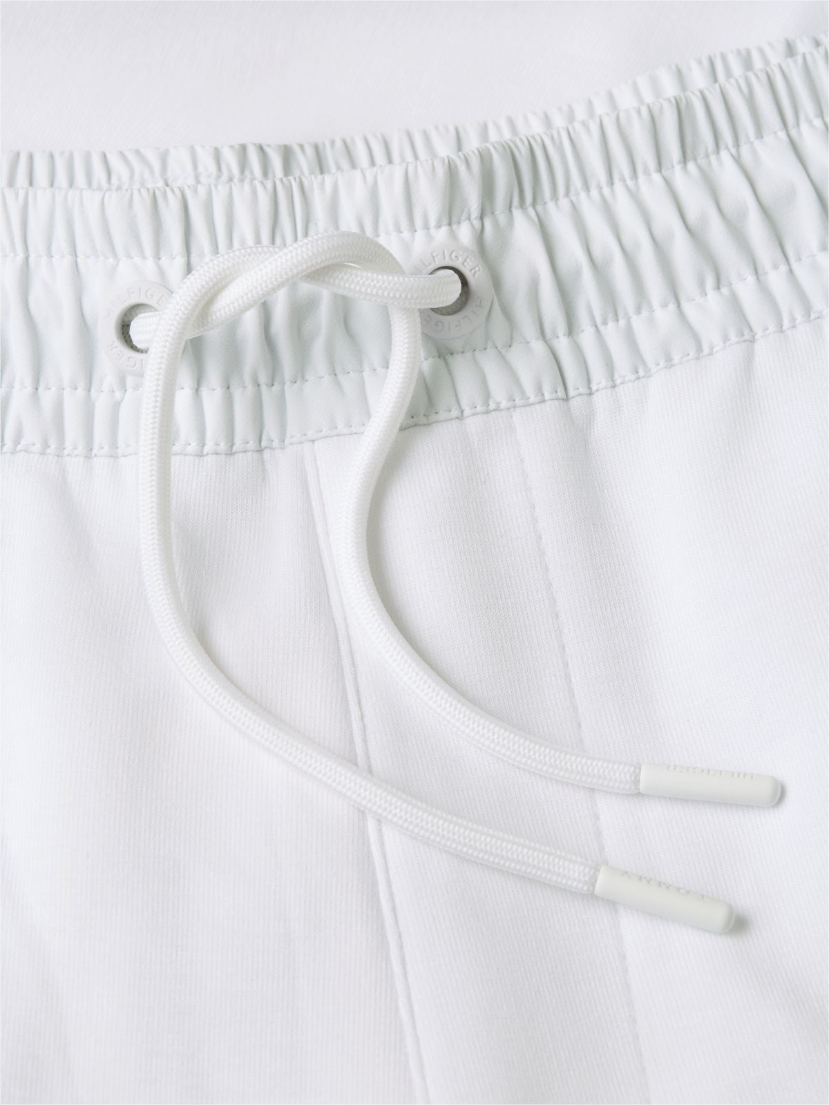 Marina Club Logo Intechno Knit Sweatshort — White
