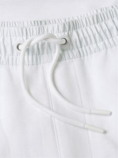 Marina Club Logo Intechno Knit Sweatshort — White 6