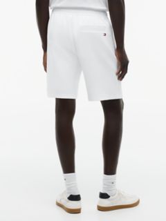 Marina Club Logo Intechno Knit Sweatshort — White 4