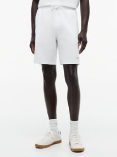 Marina Club Logo Intechno Knit Sweatshort — White 1