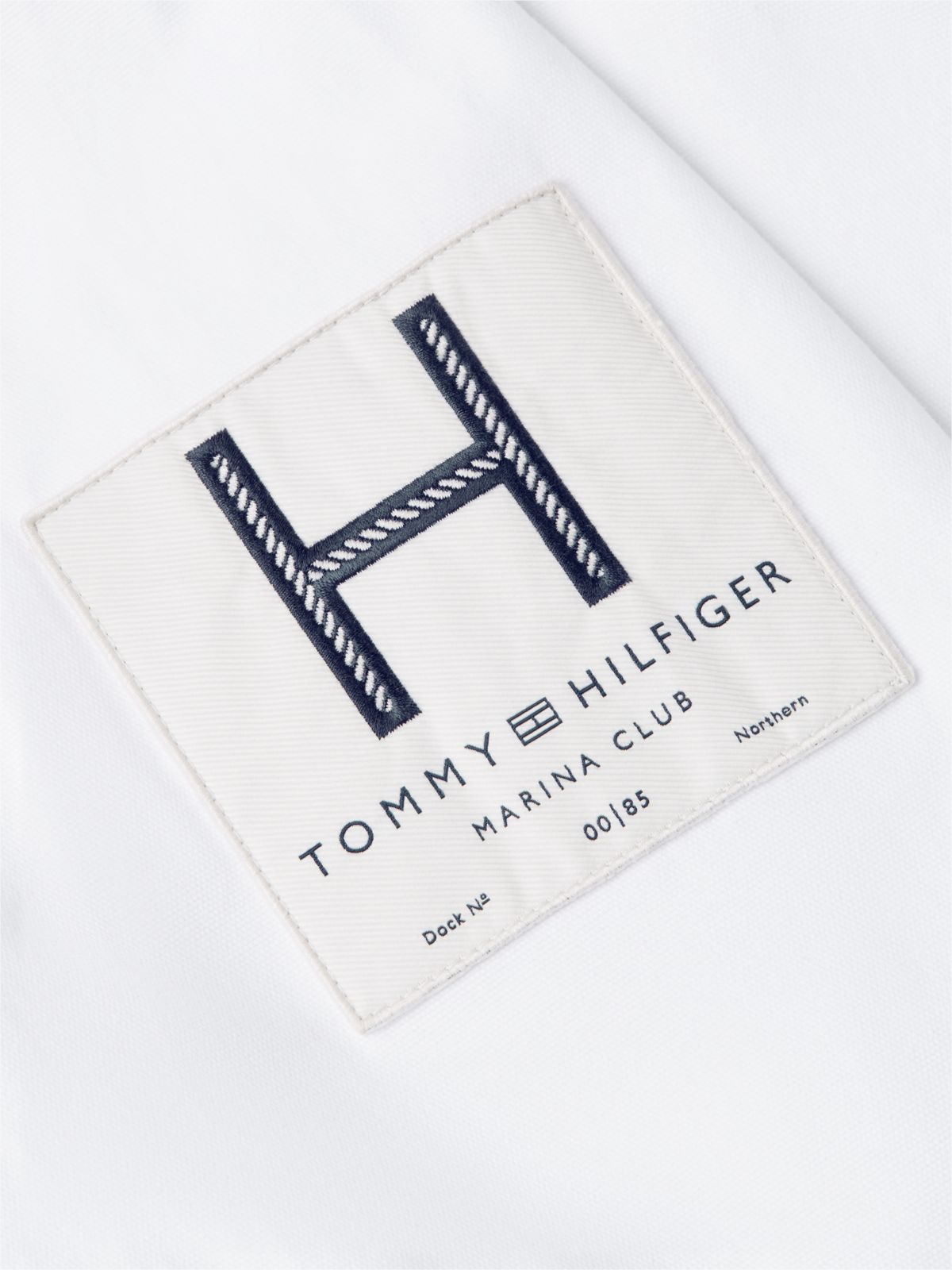 Nautical Stripe Jacket — White/Navy Stripe
