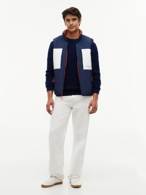 Мужские жилеты Tommy Hilfiger Water-Repellent Reversible Regatta Vest — фото 2
