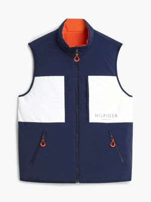 Мужские жилеты Tommy Hilfiger Water-Repellent Reversible Regatta Vest — фото 7