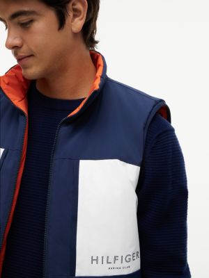 Мужские жилеты Tommy Hilfiger Water-Repellent Reversible Regatta Vest — фото 3