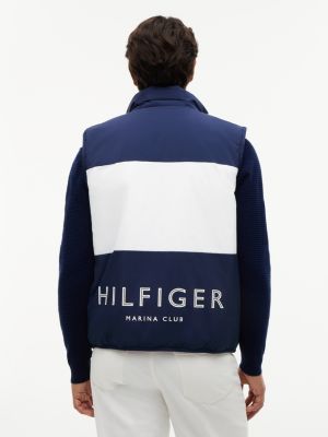 Мужские жилеты Tommy Hilfiger Water-Repellent Reversible Regatta Vest — фото 4