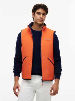 Мужские жилеты Tommy Hilfiger Water-Repellent Reversible Regatta Vest — фото 5