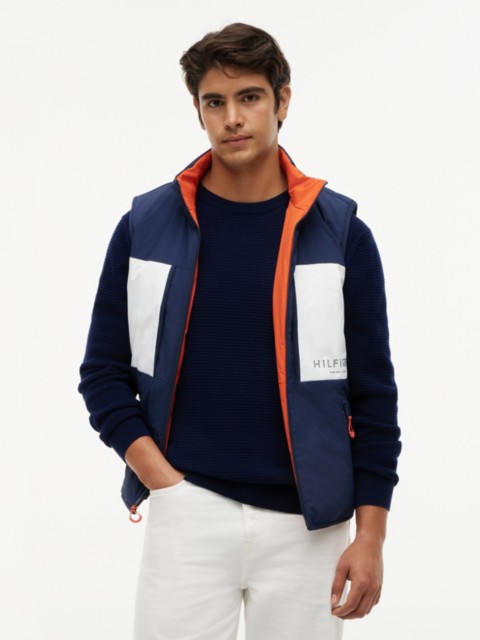 Мужские жилеты Tommy Hilfiger Water-Repellent Reversible Regatta Vest
