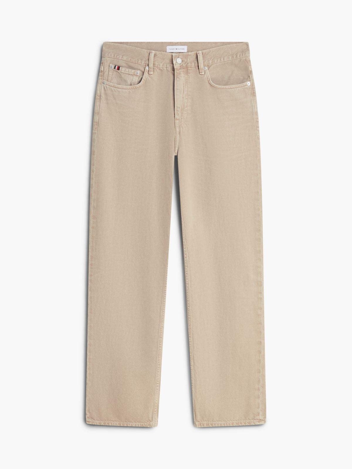 Garment-Dyed Relaxed Jean — Sandalwood