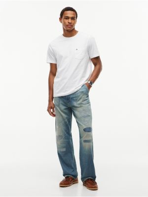 Мужские джинсы Tommy Hilfiger Distressed Loose Fit Utility Jean — фото 2
