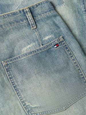 Мужские джинсы Tommy Hilfiger Distressed Loose Fit Utility Jean — фото 7