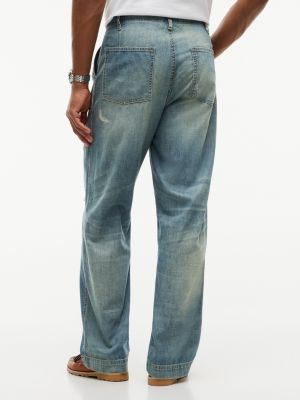 Мужские джинсы Tommy Hilfiger Distressed Loose Fit Utility Jean — фото 5