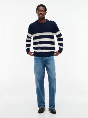 Мужские свитеры Tommy Hilfiger New York Label Breton Stripe Sweater — фото 2