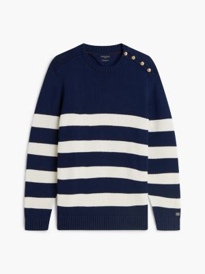 Мужские свитеры Tommy Hilfiger New York Label Breton Stripe Sweater — фото 5