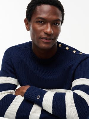 Мужские свитеры Tommy Hilfiger New York Label Breton Stripe Sweater — фото 3