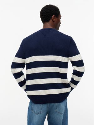 Мужские свитеры Tommy Hilfiger New York Label Breton Stripe Sweater — фото 4