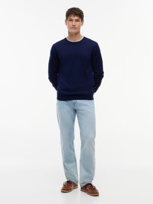 Мужские свитеры Tommy Hilfiger Regular Fit Tipped Crewneck Sweater — фото 2