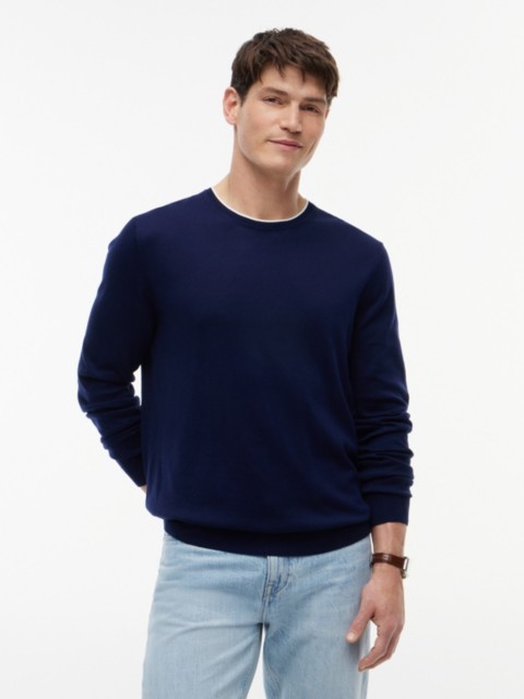 Мужские свитеры Tommy Hilfiger Regular Fit Tipped Crewneck Sweater