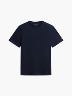 New York Label Classic Crewneck T-Shirt — Navy Blue 5