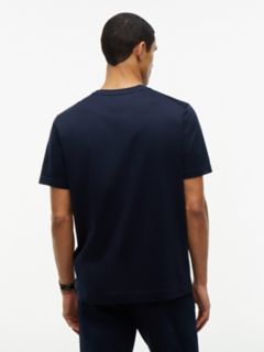 New York Label Classic Crewneck T-Shirt — Navy Blue 4
