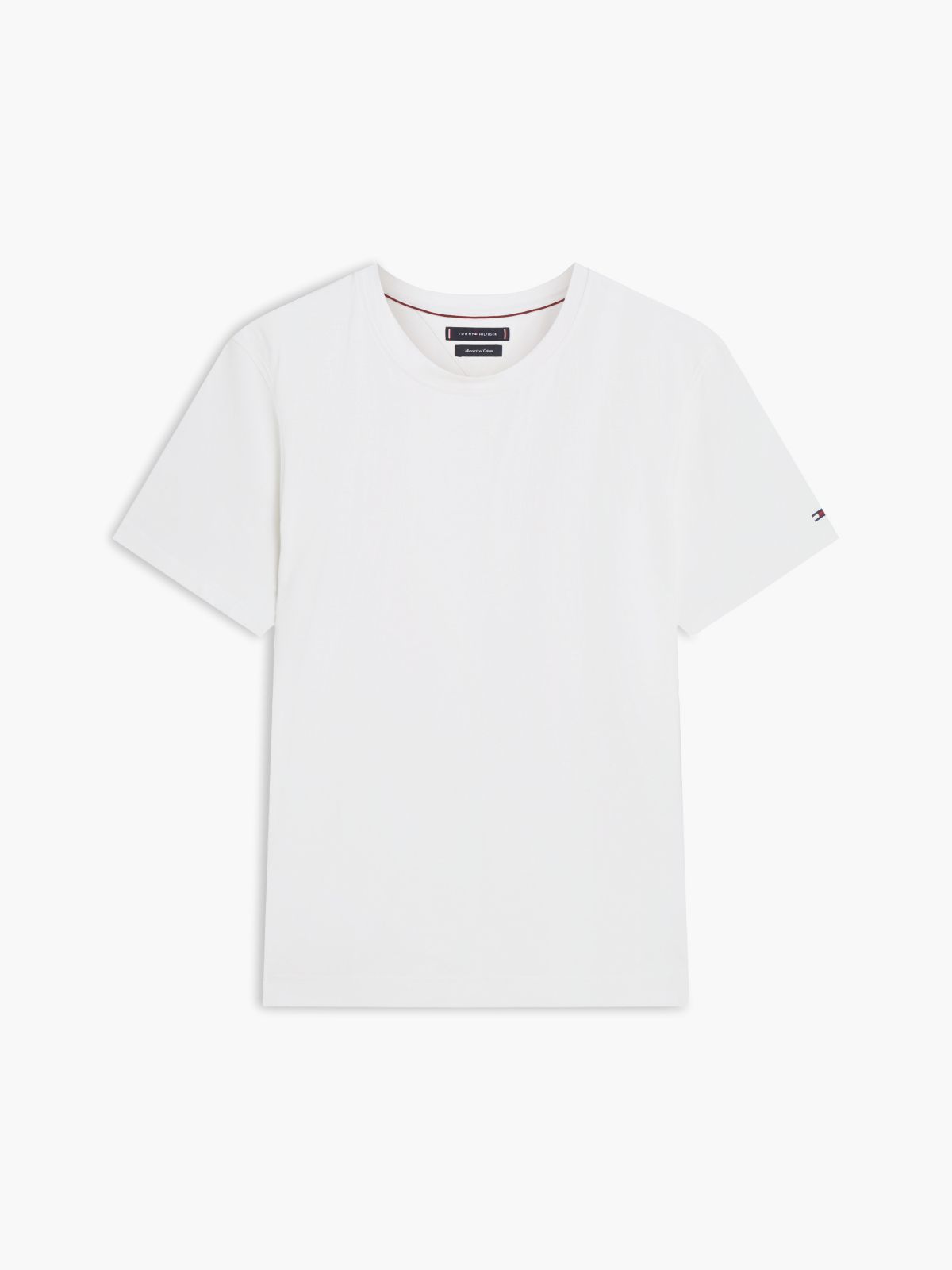 New York Label Classic Crewneck T-Shirt — White