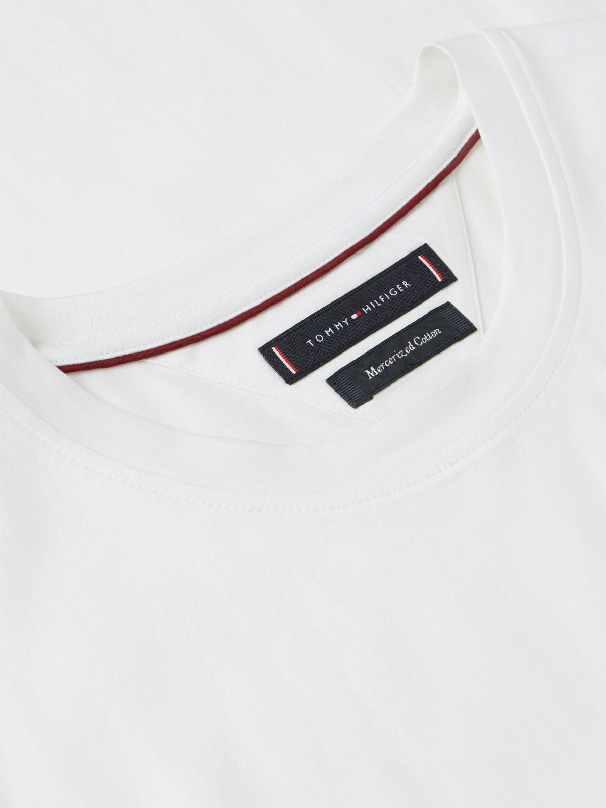 New York Label Classic Crewneck T-Shirt — White
