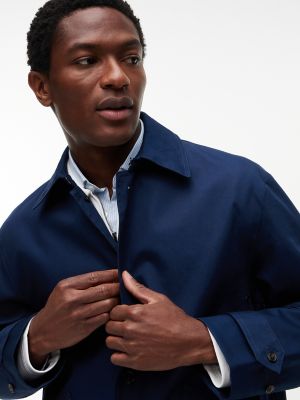 Мужские куртки Tommy Hilfiger TH Performance Relaxed Fit Car Coat — фото 2