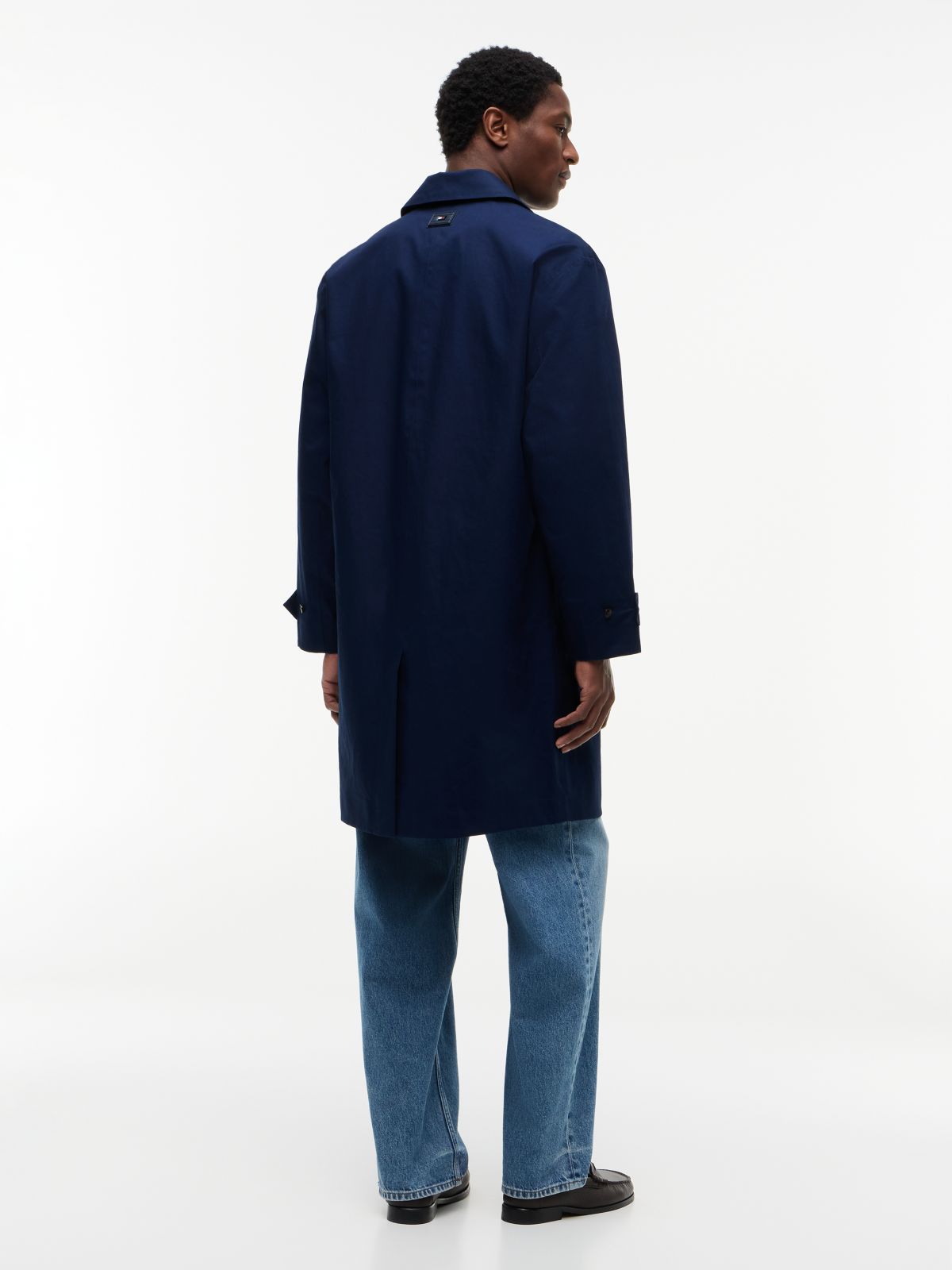 TH Performance Relaxed Fit Car Coat — Light Navy