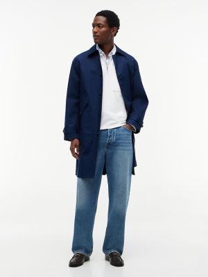TH Performance Relaxed Fit Car Coat, Light Navy