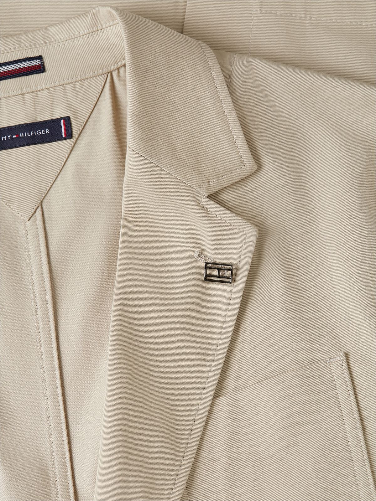 TH Performance Boxy Fit Casual Blazer — Sandalwood