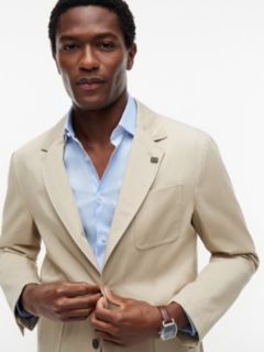 TH Performance Boxy Fit Casual Blazer — Sandalwood 3