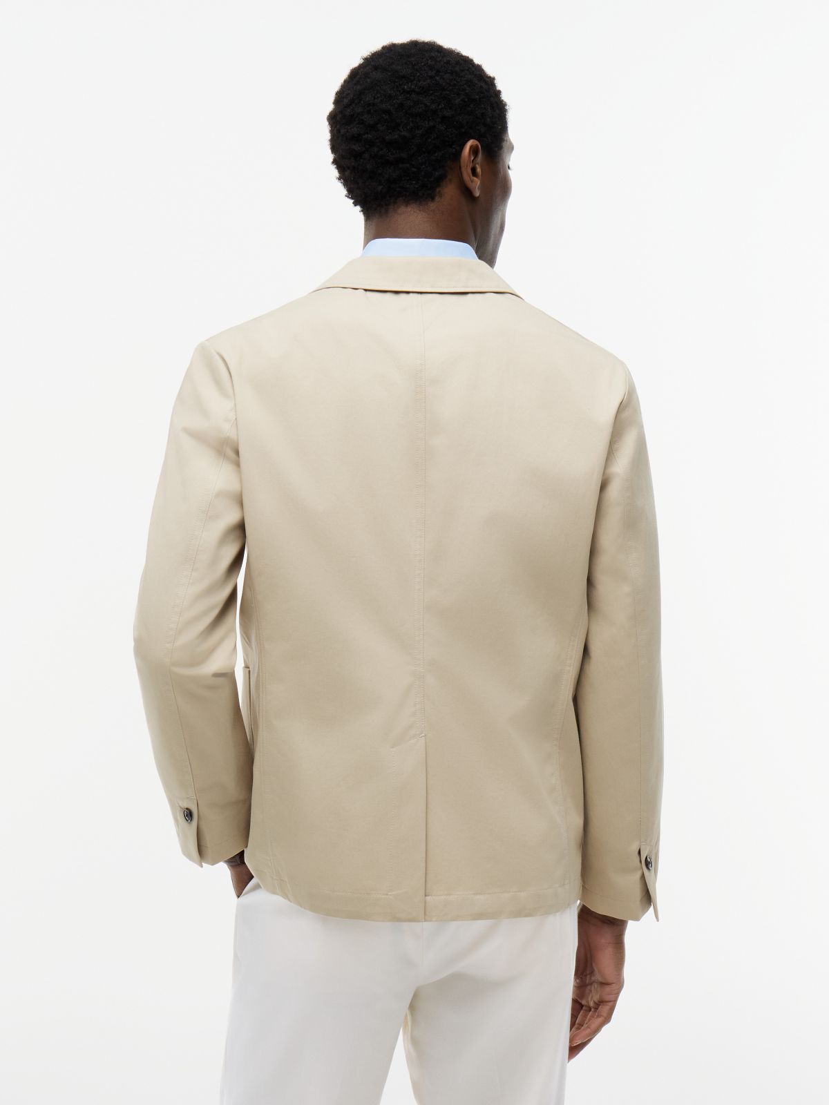 TH Performance Boxy Fit Casual Blazer — Sandalwood