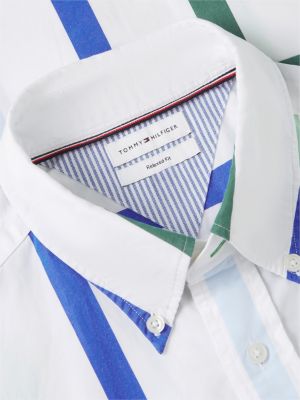 Мужские рубашки Tommy Hilfiger Relaxed Fit Striped Shirt — фото 6