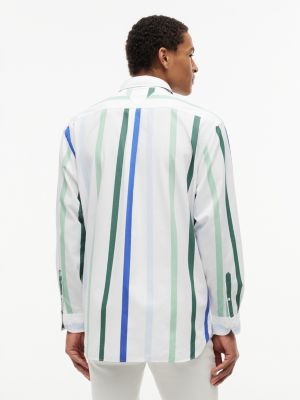 Мужские рубашки Tommy Hilfiger Relaxed Fit Striped Shirt — фото 4