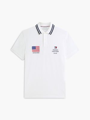 Мужские топы Tommy Hilfiger Regular Fit USA Soccer Polo — фото 5
