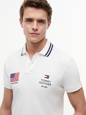 Мужские топы Tommy Hilfiger Regular Fit USA Soccer Polo — фото 3