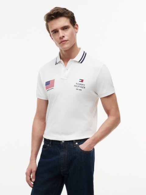 Мужские топы Tommy Hilfiger Regular Fit USA Soccer Polo