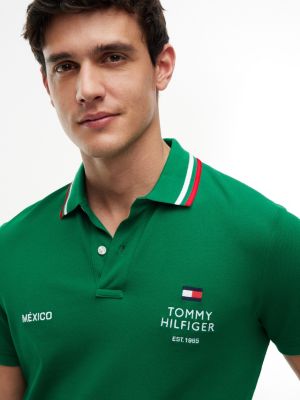 Мужские топы Tommy Hilfiger Regular Fit Mexico Soccer Polo — фото 3