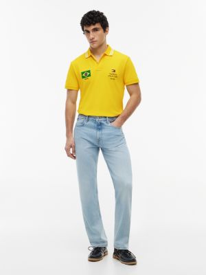 Мужские топы Tommy Hilfiger Regular Fit Brazil Soccer Polo — фото 2