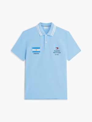 Мужские топы Tommy Hilfiger Regular Fit Argentina Soccer Polo — фото 5