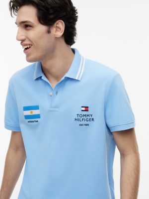 Мужские топы Tommy Hilfiger Regular Fit Argentina Soccer Polo — фото 3