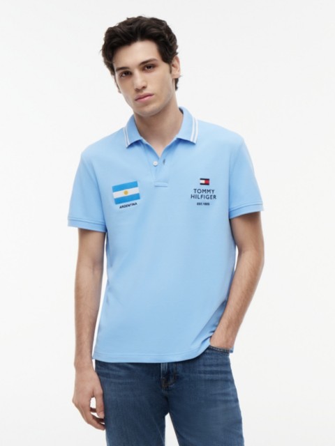 Мужские топы Tommy Hilfiger Regular Fit Argentina Soccer Polo